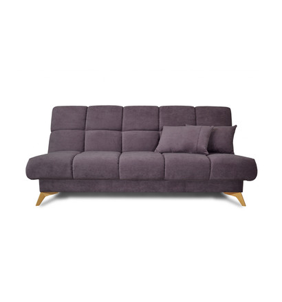Прямой диван Арамис (Алеся) (фиолетовый)